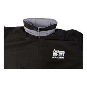 Northrop B-21 Raider Stealth Bomber Zip Up Windbreaker Size XL